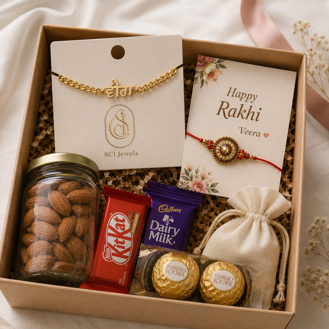 Classic rakhi gift hamper