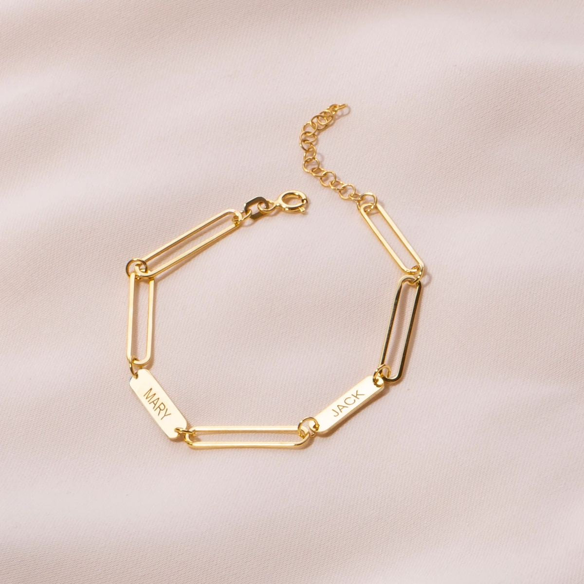 Personalized link bracelet | custom name