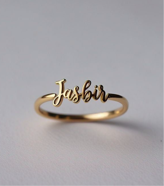 Personalized Name Ring – Choose Your Style