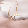 Personalized Infinity Name Necklace | Custom Name Jewelry | Forever Love Gift